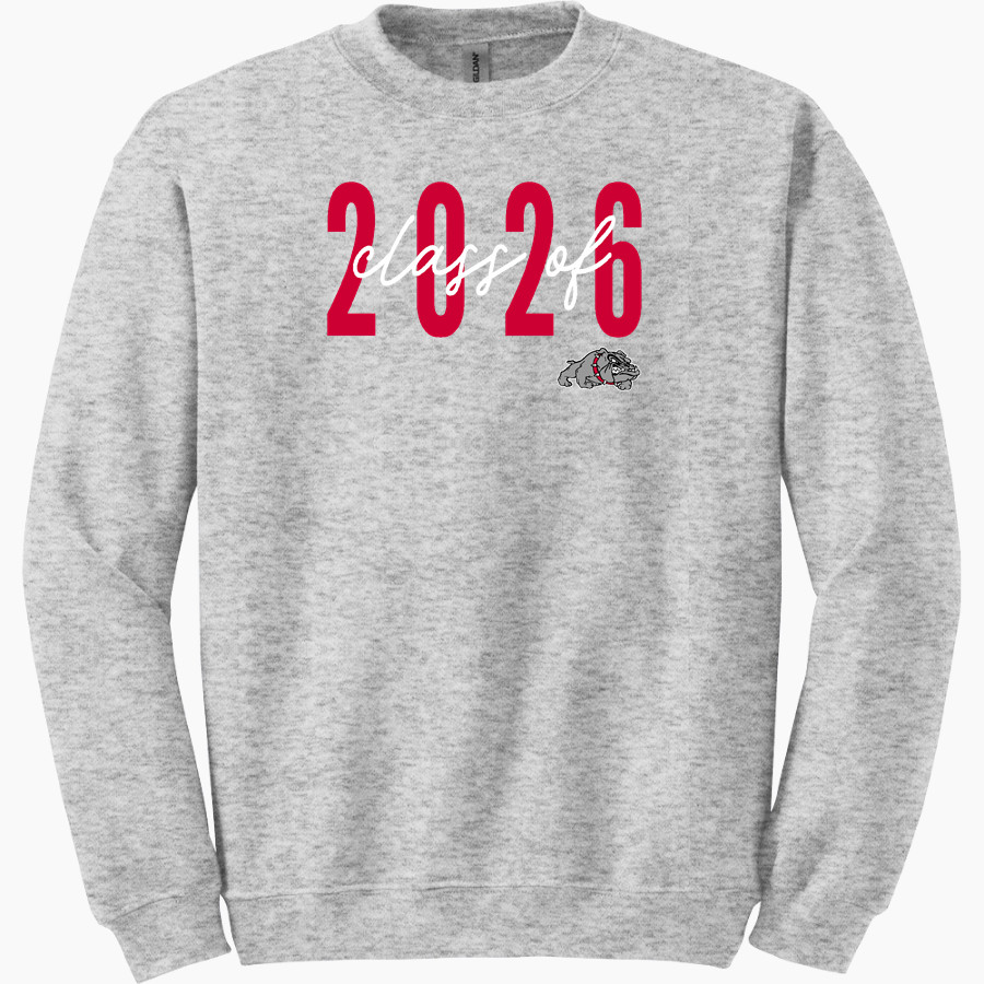 Boscobel Bulldogs Gildan Adult Heavy Blend Crewneck Sweatshirt