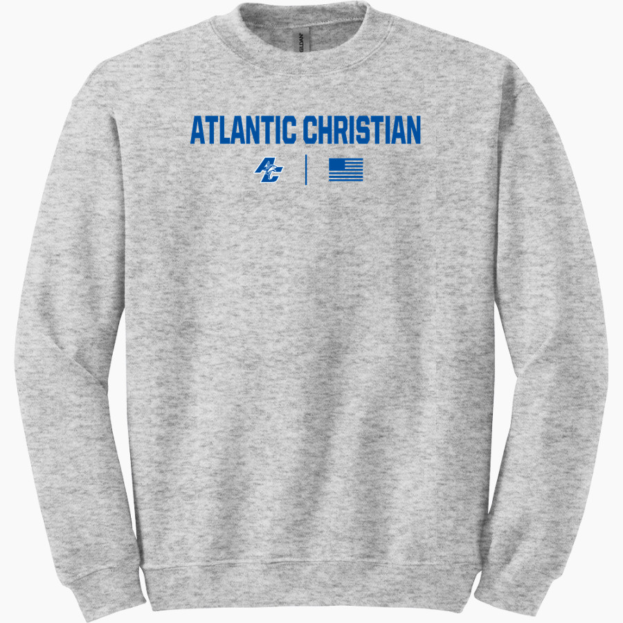 Atlantic Christian Academy Sharks Gildan Adult Heavy Blend Crewneck Sweatshirt