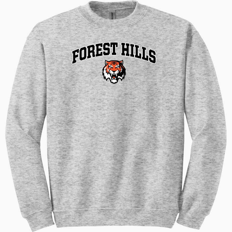 Forest Hills Tigers <span class="pdp-name-mascot">Forest Hills Tigers</span> Gildan Adult Heavy Blend Crewneck Sweatshirt