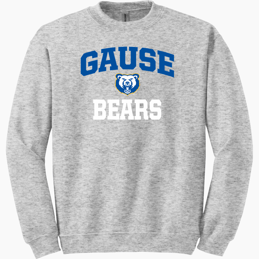 Gause Bears <span class="pdp-name-mascot">Gause Bears</span> Gildan Adult Heavy Blend Crewneck Sweatshirt