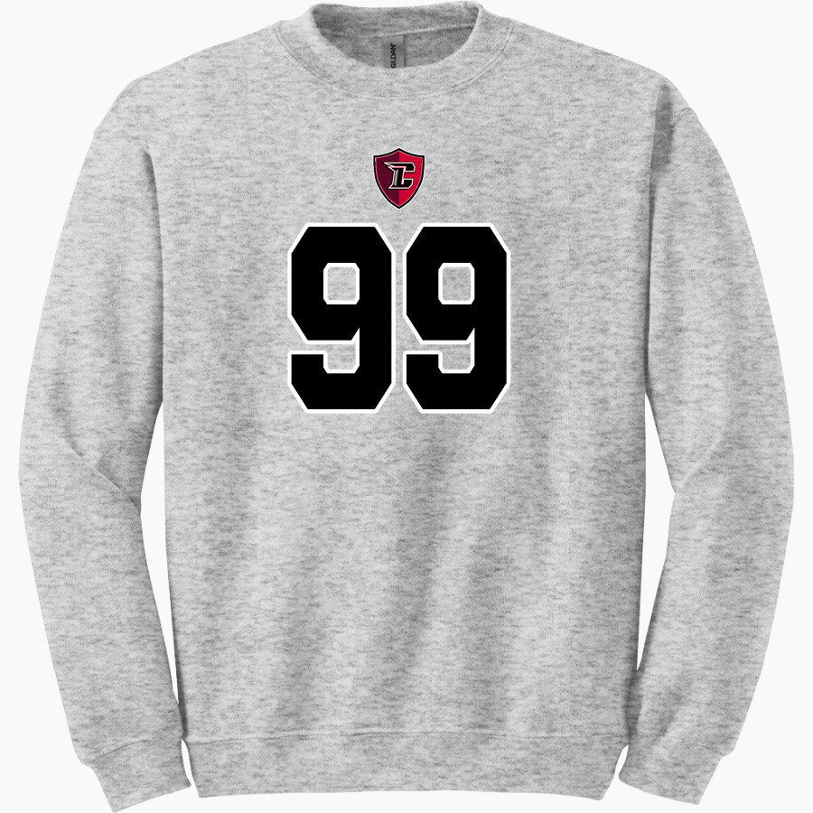 CHURCHILL HIGH SCHOOL CHARGERS Gildan Adult Heavy Blend Crewneck Sweatshirt