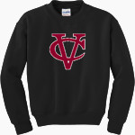 Vassar Brewers <span class="pdp-name-mascot">Vassar College Brewers</span> Gildan Youth Heavy Blend Crewneck Sweatshirt Front Thumbnail