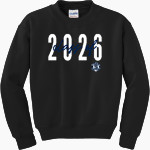 Saints Peter and Paul Sabres Gildan Youth Heavy Blend Crewneck Sweatshirt Front Thumbnail
