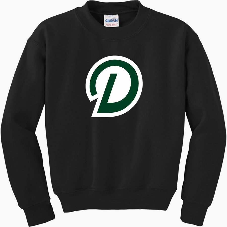 Delta College Pioneers <span class="pdp-name-mascot">Delta College Athletics Pioneers</span> Gildan Youth Heavy Blend Crewneck Sweatshirt
