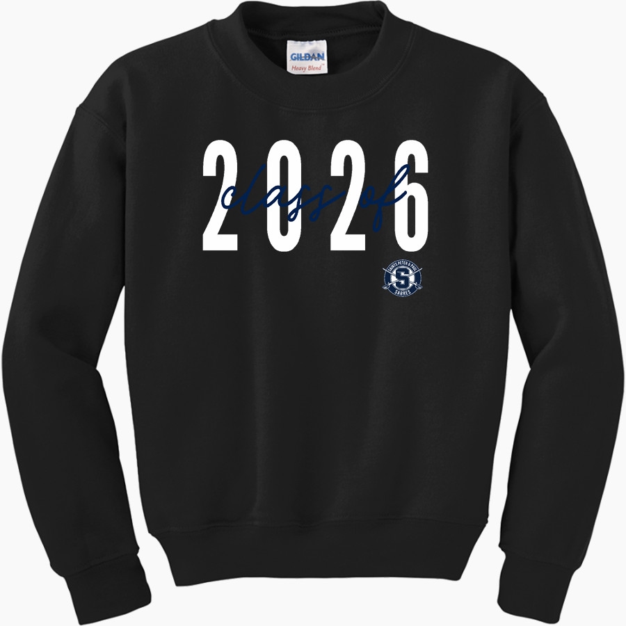 Saints Peter and Paul Sabres Gildan Youth Heavy Blend Crewneck Sweatshirt