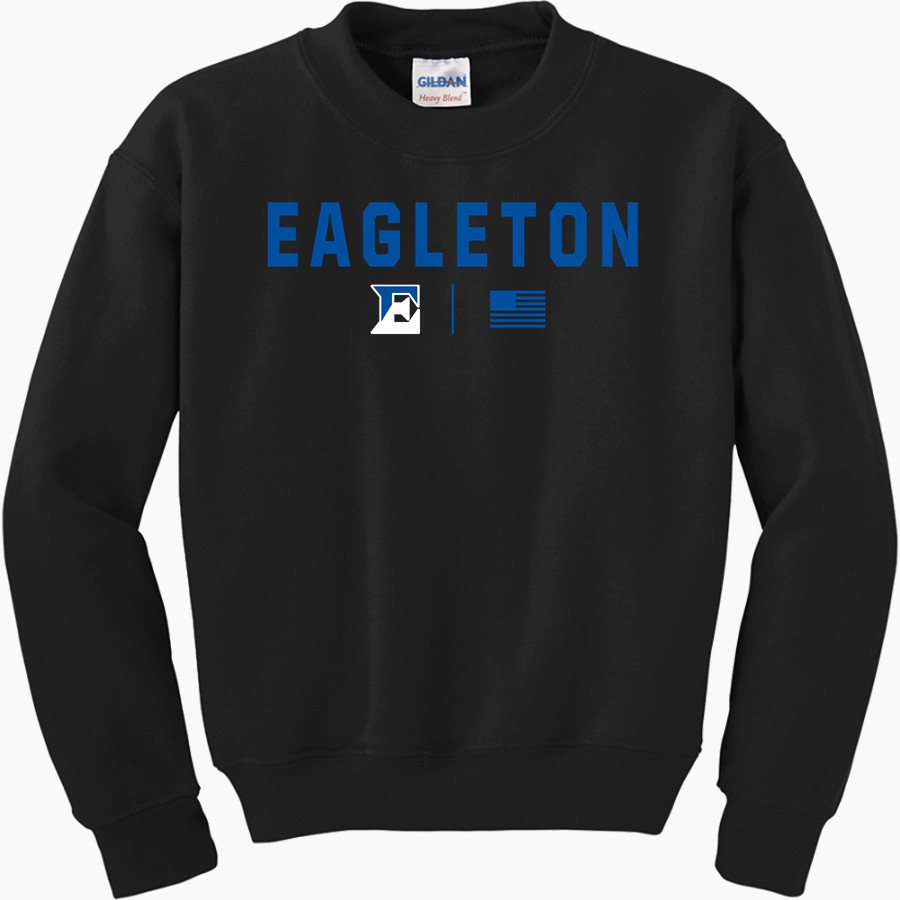 Eagleton Royals Sideline Store <span class="pdp-name-mascot">Eagleton Royals</span> Gildan Youth Heavy Blend Crewneck Sweatshirt