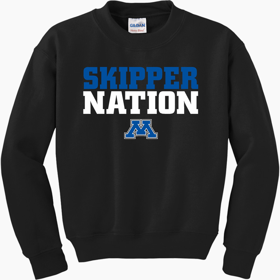 Minnetonka Skippers Gildan Youth Heavy Blend Crewneck Sweatshirt