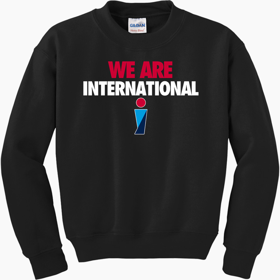 International Jaguars Gildan Youth Heavy Blend Crewneck Sweatshirt