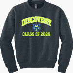 Discovery Swamp Owls Gildan Youth Heavy Blend Crewneck Sweatshirt Front Thumbnail