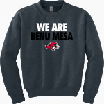 Benedictine University Mesa Redhawks <span class="pdp-name-mascot">Benedictine University Redhawks</span> Gildan Youth Heavy Blend Crewneck Sweatshirt Front Thumbnail