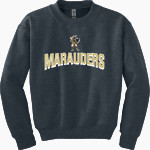 Mt Vernon Marauders Gildan Youth Heavy Blend Crewneck Sweatshirt Front Thumbnail