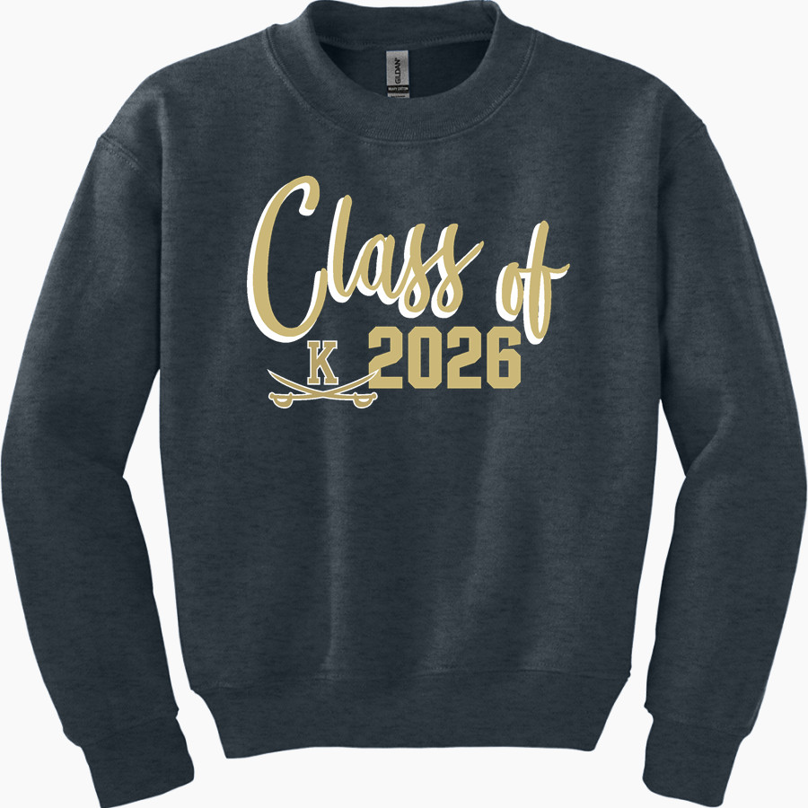 Kennedy Cavaliers Gildan Youth Heavy Blend Crewneck Sweatshirt