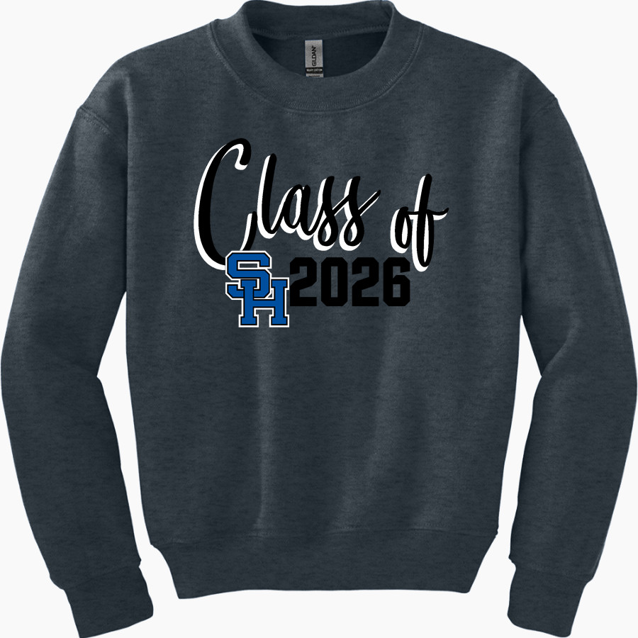 Spring Hill Panthers <span class="pdp-name-mascot">Spring Hill Panthers</span> Gildan Youth Heavy Blend Crewneck Sweatshirt