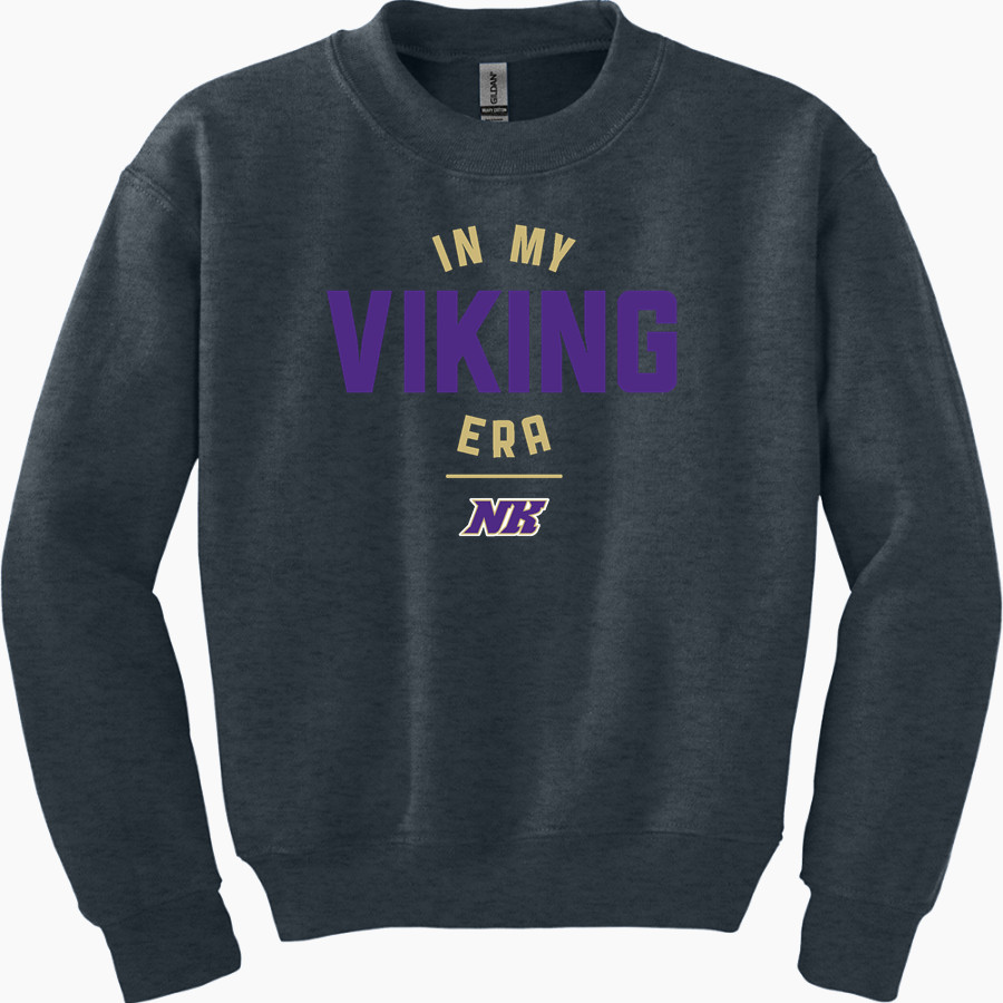 North Kitsap Vikings <span class="pdp-name-mascot">North Kitsap Vikings</span> Gildan Youth Heavy Blend Crewneck Sweatshirt