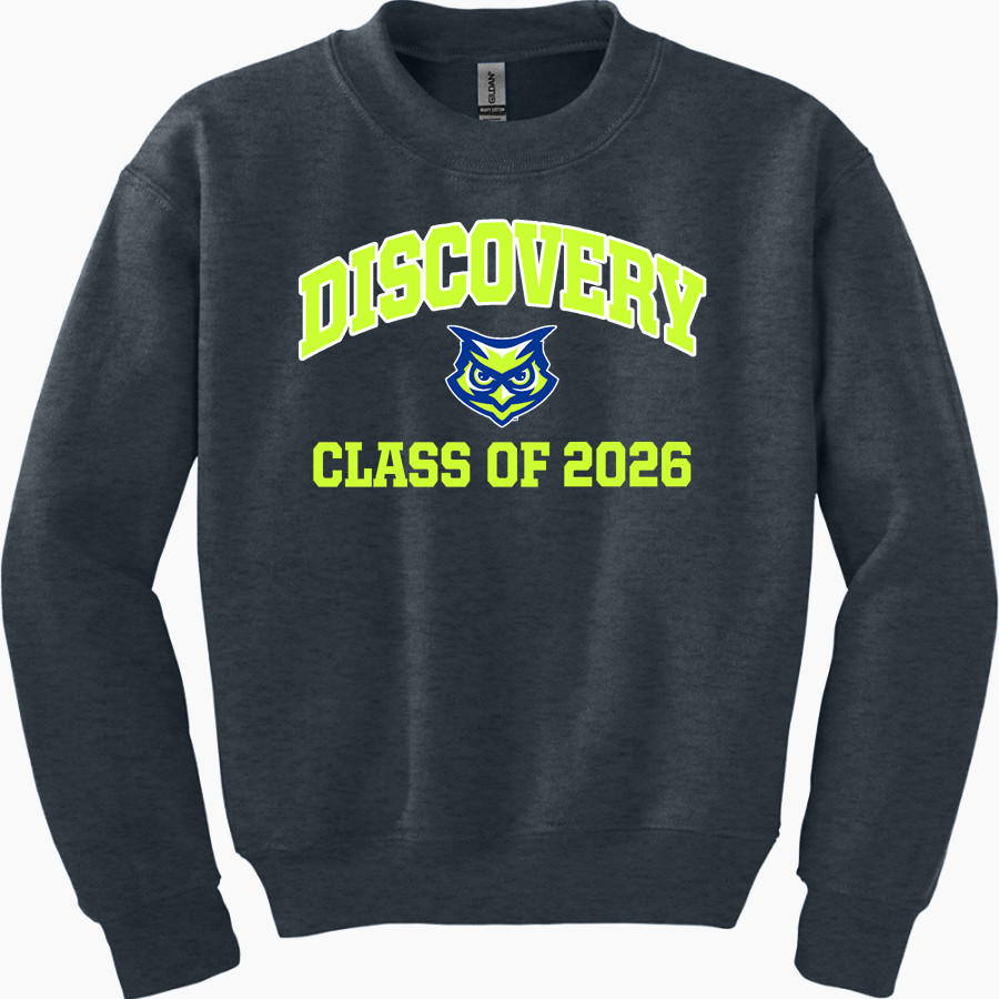 Discovery Swamp Owls Gildan Youth Heavy Blend Crewneck Sweatshirt