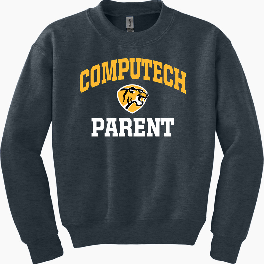 Computech Tigers Gildan Youth Heavy Blend Crewneck Sweatshirt