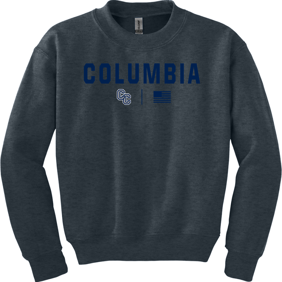 Columbia Cougars <span class="pdp-name-mascot">Columbia Cougars</span> Gildan Youth Heavy Blend Crewneck Sweatshirt