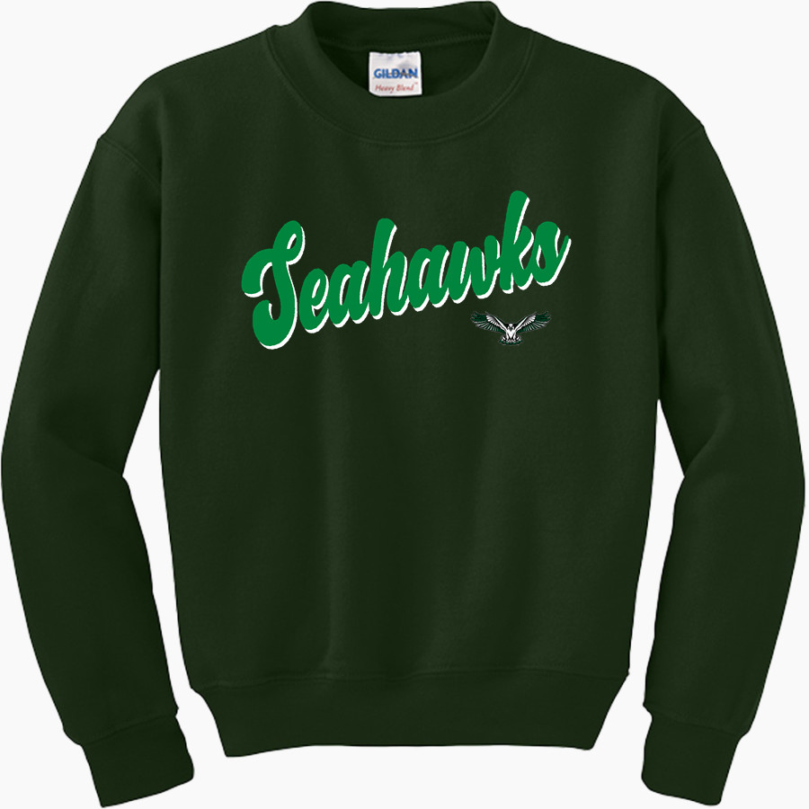 PENINSULA HIGH SCHOOL SEAHAWKS <span class="pdp-name-mascot">PENINSULA SEAHAWKS</span> Gildan Youth Heavy Blend Crewneck Sweatshirt