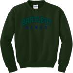 BARTLETT HIGH SCHOOL HAWKS <span class="pdp-name-mascot">BARTLETT HAWKS</span> Gildan Youth Heavy Blend Crewneck Sweatshirt Front Thumbnail