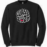 MUNSTER HIGH SCHOOL MUSTANGS <span class="pdp-name-mascot">MUNSTER MUSTANGS</span> Gildan Adult Heavy Blend Crewneck Sweatshirt Front Thumbnail