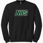NEW HAMPTON HUSKIES Gildan Adult Heavy Blend Crewneck Sweatshirt Front Thumbnail