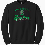 WEST MONONA HIGH SCHOOL SPARTANS Gildan Adult Heavy Blend Crewneck Sweatshirt Front Thumbnail