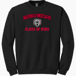 Harvard-Westlake The Official Online Store Gildan Adult Heavy Blend Crewneck Sweatshirt Front Thumbnail