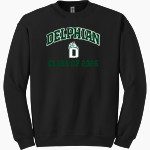 Delphian Dragons <span class="pdp-name-mascot">Delphian Dragons</span> Gildan Adult Heavy Blend Crewneck Sweatshirt Front Thumbnail