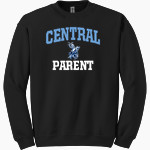 CENTRAL HIGH SCHOOL CHARGERS Gildan Adult Heavy Blend Crewneck Sweatshirt Front Thumbnail