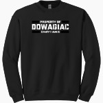 Dowagiac Chieftains <span class="pdp-name-mascot">Dowagiac Chieftains</span> Gildan Adult Heavy Blend Crewneck Sweatshirt Front Thumbnail