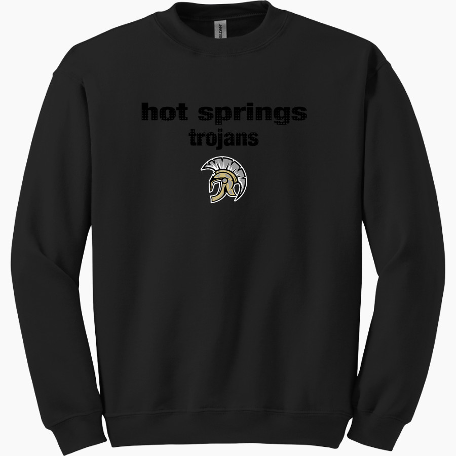 HOT SPRINGS HIGH SCHOOL TROJANS <span class="pdp-name-mascot">HOT SPRINGS TROJANS</span> Gildan Adult Heavy Blend Crewneck Sweatshirt