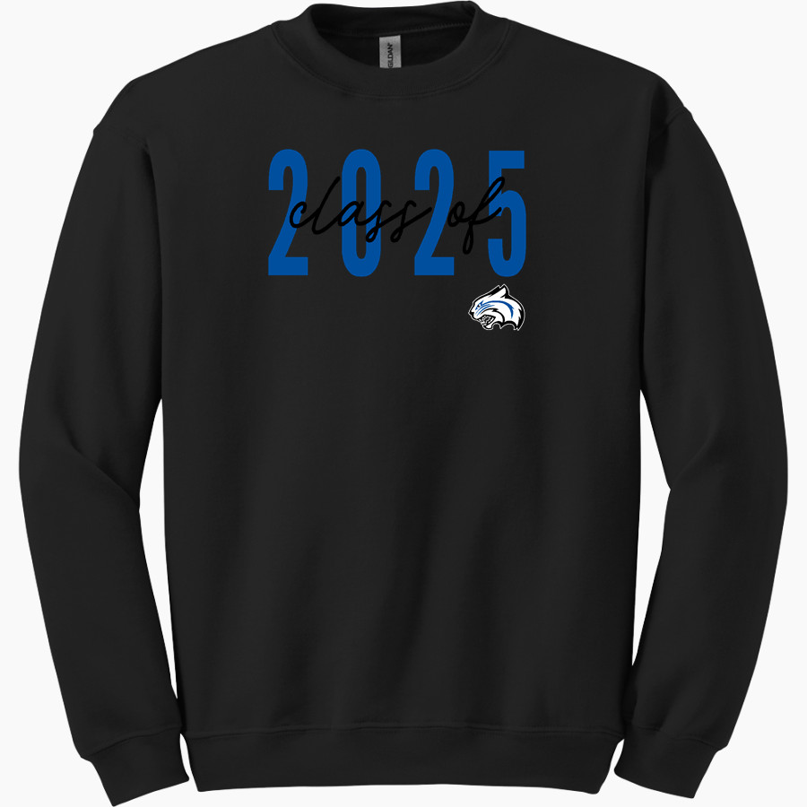 Blue Hill Bobcats <span class="pdp-name-mascot">Blue Hill Community School District Bobcats</span> Gildan Adult Heavy Blend Crewneck Sweatshirt