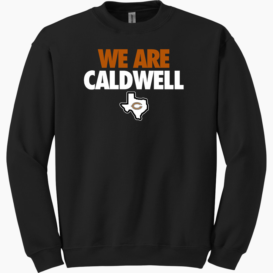 CALDWELL HIGH SCHOOL HORNETS <span class="pdp-name-mascot">CALDWELL HORNETS</span> Gildan Adult Heavy Blend Crewneck Sweatshirt