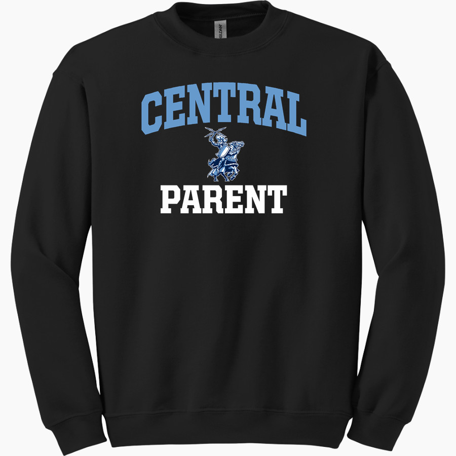 CENTRAL HIGH SCHOOL CHARGERS Gildan Adult Heavy Blend Crewneck Sweatshirt
