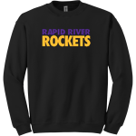 Rapid River Rockets <span class="pdp-name-mascot">Rapid River Rockets</span> Gildan Adult Heavy Blend Crewneck Sweatshirt Front Thumbnail