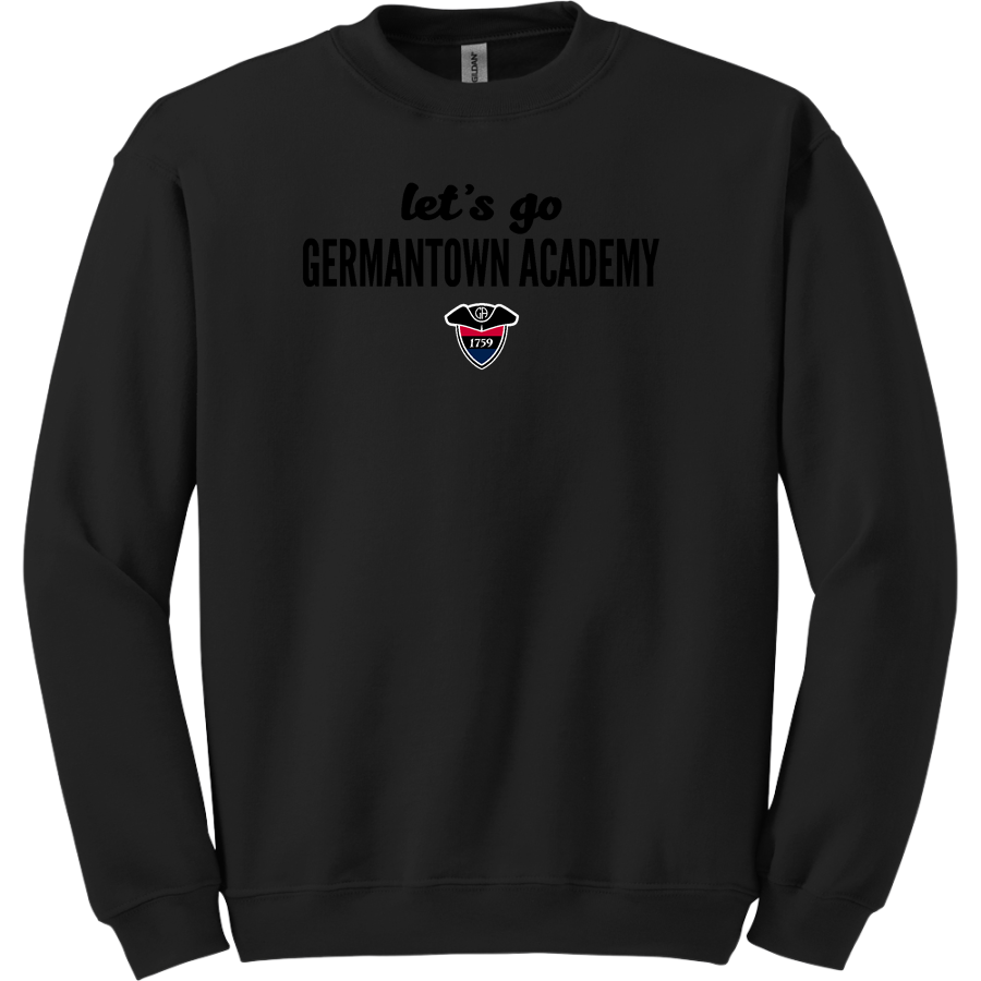 Germantown Academy Patriots <span class="pdp-name-mascot">Germantown Academy Patriots</span> Gildan Unisex Heavy Blend Crewneck Sweatshirt