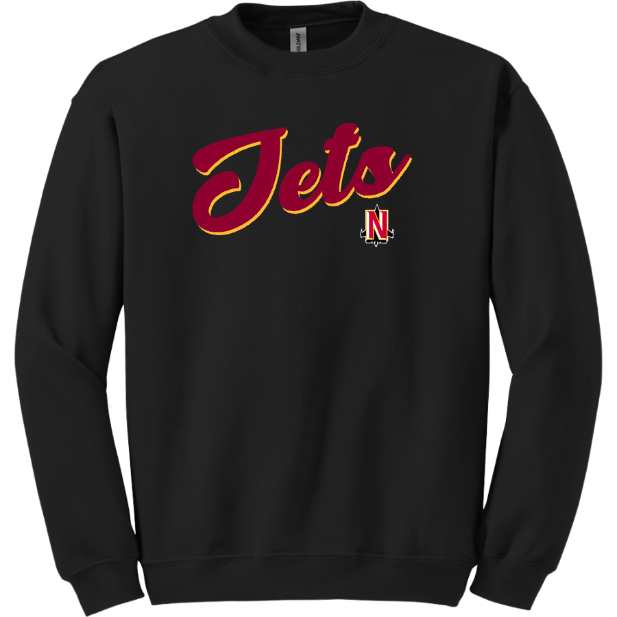 NORTHEASTERN HIGH SCHOOL JETS <span class="pdp-name-mascot">NORTHEASTERN JETS</span> Gildan Adult Heavy Blend Crewneck Sweatshirt