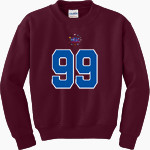 WOLVERINE-HOOSIER ATHLETIC CONFERENCE <span class="pdp-name-mascot">WOLVERINE-HOOSIER ATHLETIC CONFERENCE</span> Gildan Youth Heavy Blend Crewneck Sweatshirt Front Thumbnail