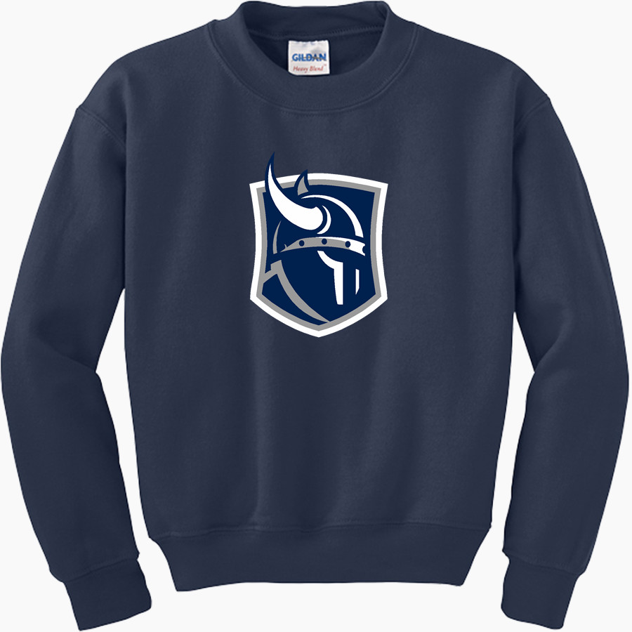 Berry Vikings Gildan Youth Heavy Blend Crewneck Sweatshirt