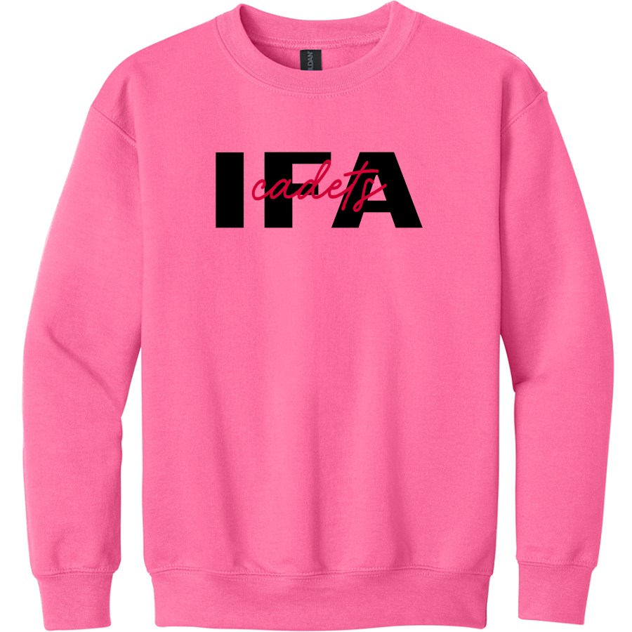 IFA Cadets <span class="pdp-name-mascot">Iowa Falls Cadets</span> Gildan Youth Heavy Blend Crewneck Sweatshirt