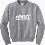 MMI PREPARATORY SCHOOL PREPPERS Gildan Youth Heavy Blend Crewneck Sweatshirt Front Thumbnail