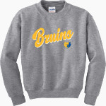 Barlow Bruins <span class="pdp-name-mascot">Sam Barlow High School</span> Gildan Youth Heavy Blend Crewneck Sweatshirt Front Thumbnail