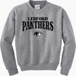 LEDFORD PANTHERS ONLINE STORE Gildan Youth Heavy Blend Crewneck Sweatshirt Front Thumbnail