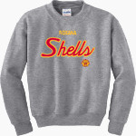 Roxana Shells Gildan Youth Heavy Blend Crewneck Sweatshirt Front Thumbnail