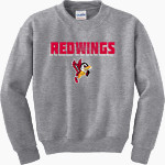BENET ACADEMY REDWINGS <span class="pdp-name-mascot">BENET ACADEMY REDWINGS</span> Gildan Youth Heavy Blend Crewneck Sweatshirt Front Thumbnail