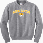 Hawaii Baptist Eagles <span class="pdp-name-mascot">HBA Eagles</span> Gildan Youth Heavy Blend Crewneck Sweatshirt Front Thumbnail