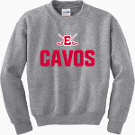 EMERSON HIGH SCHOOL CAVALIERS <span class="pdp-name-mascot">EMERSON CAVALIERS</span> Gildan Youth Heavy Blend Crewneck Sweatshirt Front Thumbnail