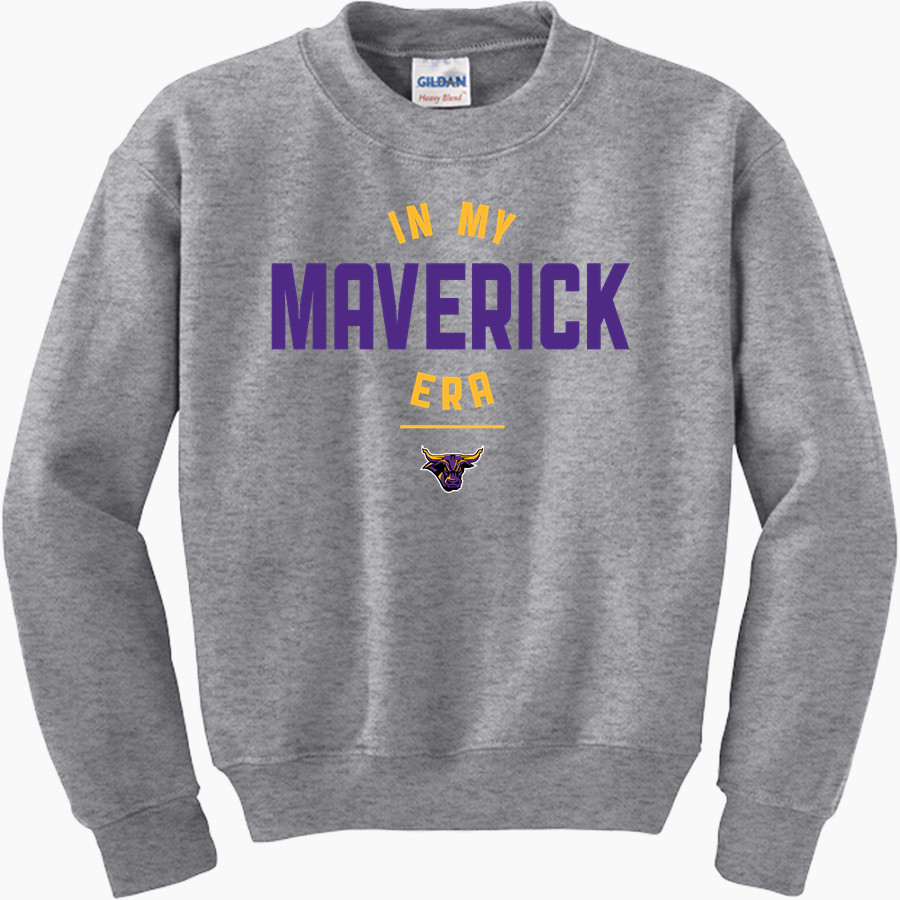 Minnesota State University Mankato <span class="pdp-name-mascot">Minnesota State Mavericks</span> Gildan Youth Heavy Blend Crewneck Sweatshirt