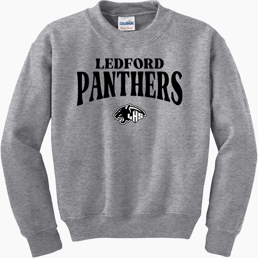 LEDFORD PANTHERS ONLINE STORE Gildan Youth Heavy Blend Crewneck Sweatshirt