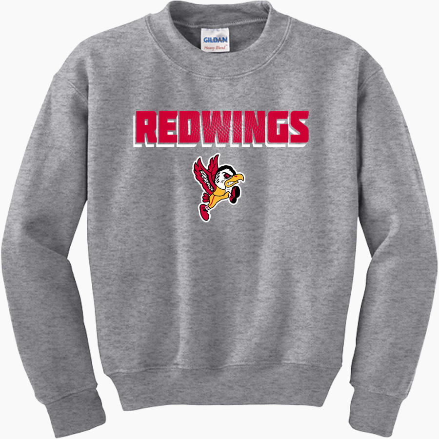 BENET ACADEMY REDWINGS <span class="pdp-name-mascot">BENET ACADEMY REDWINGS</span> Gildan Youth Heavy Blend Crewneck Sweatshirt